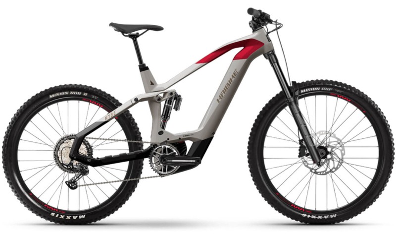 Haibike Hybe 9 2024 in der Farbe grey / red - gloss